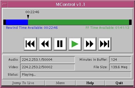 MControl screenshot